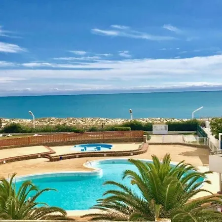 Apartment Grand Studio, Piscine, Vue Magnifique Plage, 4 Personnes, Secteur Allee Des Arts Le Lydia
